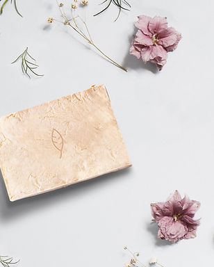 Natural Soap and Flowers